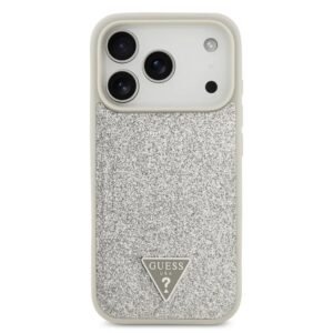 Silver Glitter Luxe iPhone Case